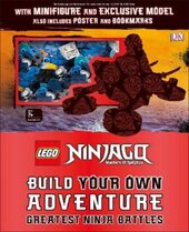 LEGO NINJAGO Build Your Own Adventure Greatest Ninja Battles : with minifigure and exclusive Model - фото обкладинки книги