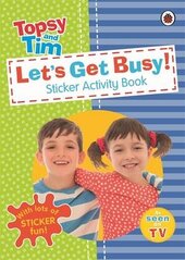 Let's Get Busy!: A Ladybird Topsy and Tim Sticker Activity Book - фото обкладинки книги