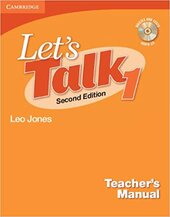 Let's Talk Level 1 Teacher's Manual with Audio CD - фото обкладинки книги