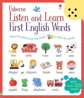 Listen and Learn. First English Words - фото книги