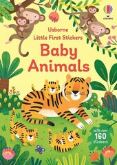 Little First Stickers Baby Animals - фото обкладинки книги