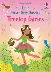 Little Sticker Dolly Dressing Treetop Fairies - фото обкладинки книги