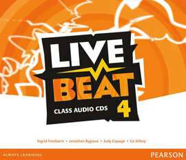 Live Beat 4 Class Audio CD's (аудіодиск) - фото книги