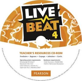 Live Beat 4 Teacher's Resources CD-ROM (аудіодиск) - фото книги