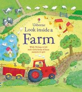 Look Inside a Farm - фото обкладинки книги