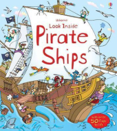 Look Inside a Pirate Ship - фото обкладинки книги