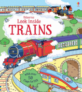 Look Inside Trains - фото обкладинки книги