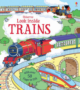 Look Inside Trains - фото книги