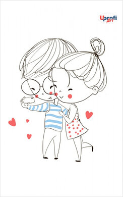 "Lovers selfie" B6 - фото книги