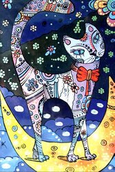 Листівка "Киця" Наталя Курій-Максимів - фото обкладинки книги