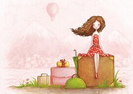 Листівка "Відпустка" Саша Салмина - фото книги