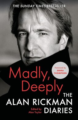 Madly, Deeply: The Alan Rickman Diaries - фото книги