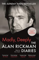 Madly, Deeply: The Alan Rickman Diaries (Paperback) - фото обкладинки книги