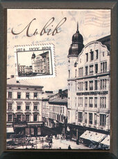 Магніт дерев'яний під старовину. Львів - фото обкладинки книги
