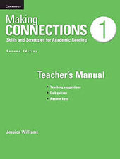 Making Connections Low Intermediate Teacher's Manual : A Strategic Approach to Academic Reading and Vocabulary - фото обкладинки книги