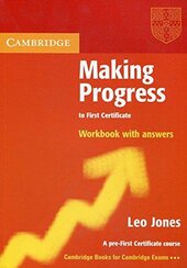 Making Progress to First Certificate Workbook with Answers - фото обкладинки книги