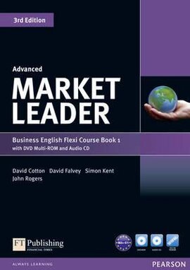 Market Leader 3rd Edition Advanced Flexi Student Book 1+ DVD + CD (підручник) - фото книги