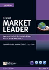 Market Leader 3rd Edition Advanced Flexi Student Book 2 + DVD + CD (підручник) - фото обкладинки книги