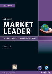 Market Leader 3rd Edition Advanced Teacher's Resource Book + Test Master CD (книга вчителя) - фото обкладинки книги