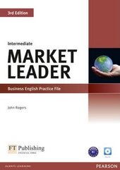 Market Leader 3rd Edition Intermediate Practice File+CD - фото обкладинки книги