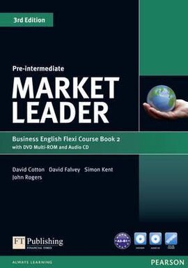 Market Leader 3rd Edition Pre-Intermediate Flexi Student Book 2 + DVD + CD (підручник) - фото книги