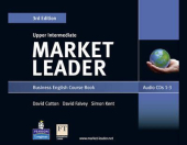 Market Leader 3rd Edition Upper-Intermediate Audio CD (аудіодиск) - фото обкладинки книги