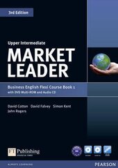 Market Leader 3rd Edition Upper-Intermediate Flexi Student Book 1 + DVD + CD (підручник) - фото обкладинки книги