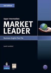 Market Leader 3rd Edition Upper-Intermediate Test File - фото обкладинки книги