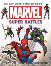 Marvel Super Battles Ultimate Sticker Book - фото обкладинки книги