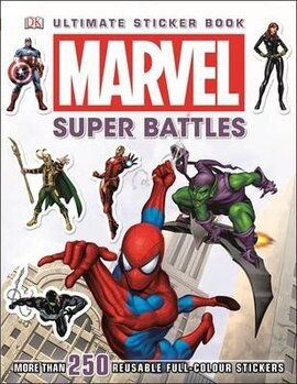 Marvel Super Battles Ultimate Sticker Book - фото книги