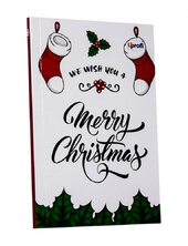 Merry Christmas" sock B6 - фото обкладинки книги