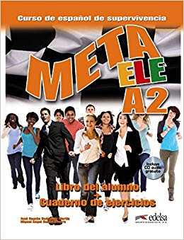 Meta ELE : Libro del alumno + cuaderno de ejercicios + audio download A2 - фото книги