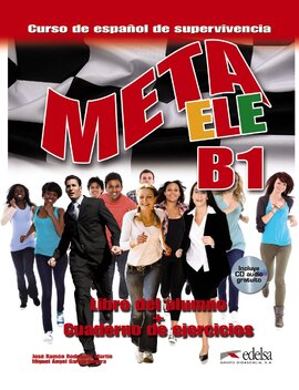 Meta ELE : Libro del alumno + cuaderno de ejercicios + audio download B1 - фото книги