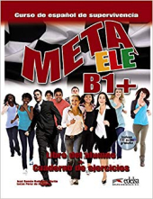 Meta ELE : Libro del alumno + cuaderno de ejercicios + CD B1+ - фото обкладинки книги