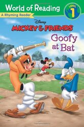 Mickey & Friends Goofy at Bat: A Rhyming Reader - фото обкладинки книги