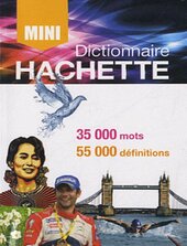 Mini dictionnaire Hachette franais - фото обкладинки книги