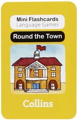 Mini Flashcards Language Games Round the Town - фото обкладинки книги