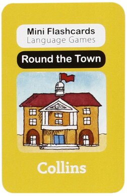 Mini Flashcards Language Games Round the Town - фото книги