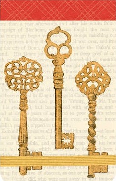 Mini Journal: Vintage Keys - фото книги