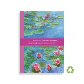 Monet Waterlilies Eco Writer's Notebook - фото обкладинки книги