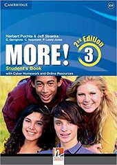More! (2nd Edition) Level 3 Student's Book with Cyber Homework and Online Resources - фото обкладинки книги