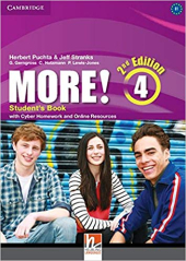 More! (2nd Edition) Level 4 Student's Book with Cyber Homework and Online Resources - фото обкладинки книги