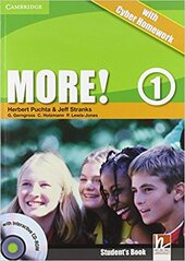 More! Level 1 Student's Book with Interactive CD-ROM with Cyber Homework - фото обкладинки книги