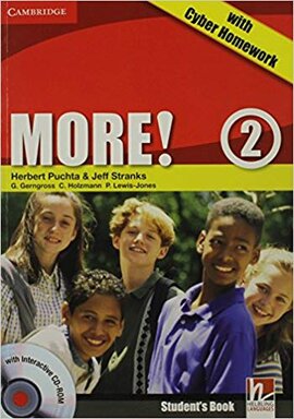 More! Level 2 Student's Book with Interactive CD-ROM with Cyber Homework - фото книги