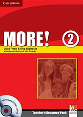 More! Level 2 Teacher's Resource Pack with Testbuilder CD-ROM/Audio - фото обкладинки книги