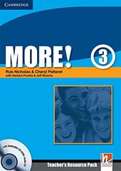 More! Level 3 Teacher's Resource Pack with Testbuilder CD-ROM/Audio CD - фото обкладинки книги