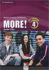 More! Level 4 Audio CDs (3) - фото обкладинки книги