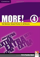 More! Level 4 Extra Practice Book - фото обкладинки книги