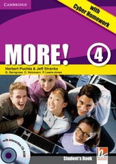 More! Level 4 Student's Book with Interactive CD-ROM with Cyber Homework - фото обкладинки книги