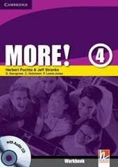 More! Level 4 Workbook with Audio CD - фото обкладинки книги
